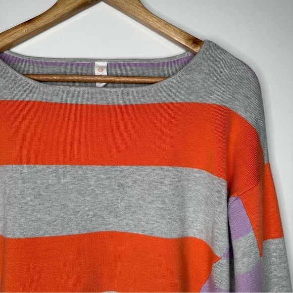 Anthropologie Daily Practice Glen Striped Sweater Size XXS - Picture 4 of 9